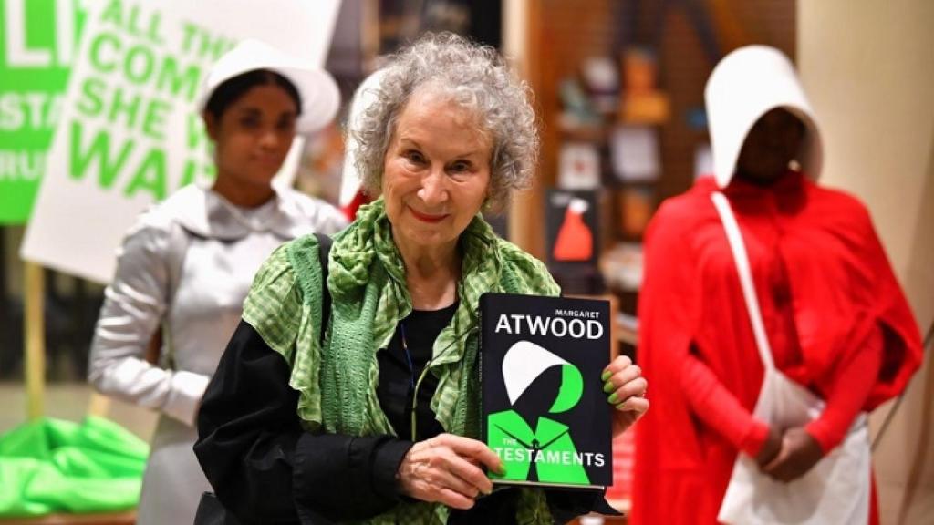 Atwood, durante la presentación en Londres