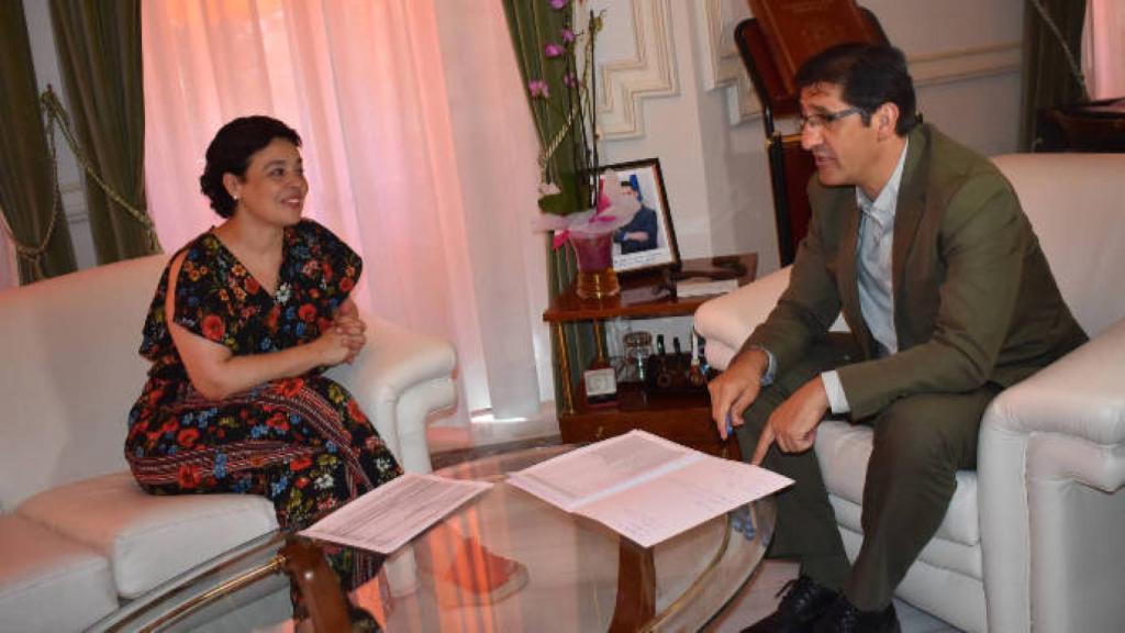 Pilar Zamora y José Manuel Caballero en una imagen de archivo