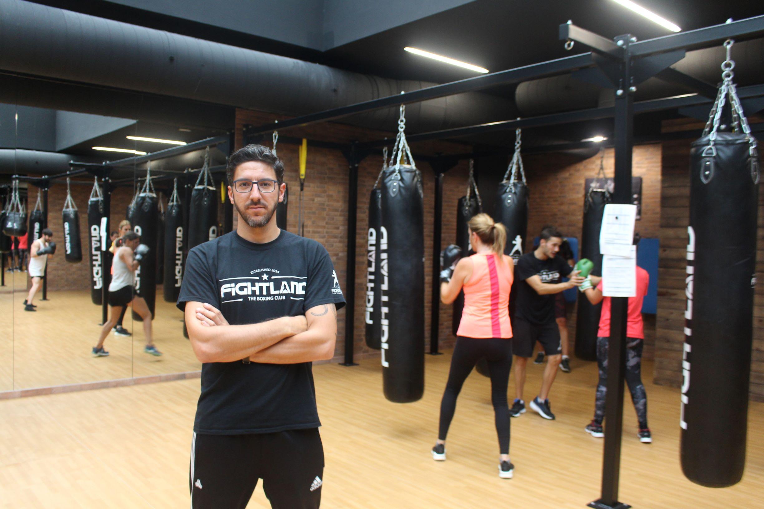 Carlos Álvarez, director de Fightland Coruña.