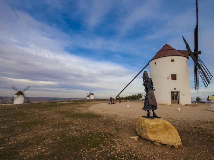 En Mota del Cuervo hay molinos activos hoy en día.