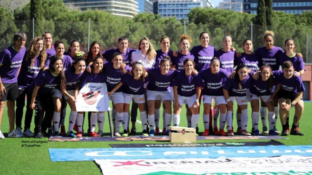 El CD Tacón. Foto: Twitter (@saritaezquerro)