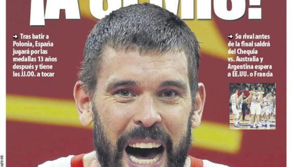 Portada Mundo Deportivo (11/09/19)