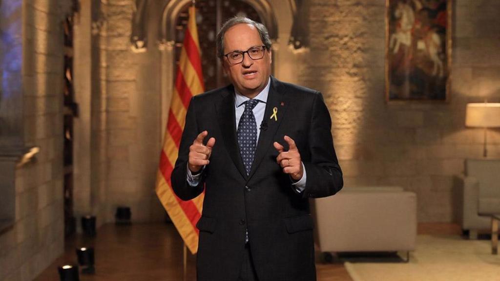 El presidente de la Generalitat, Quim Torra