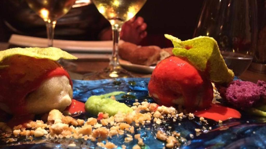 Uno de los platos que sirven en el restaurante