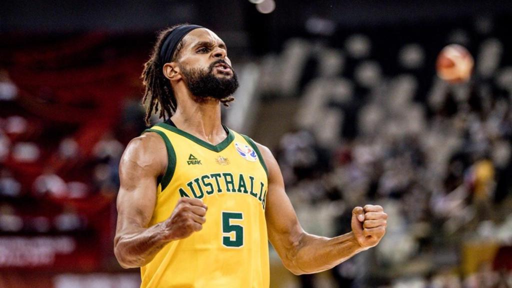 Patty Mills, con Australia, durante el Mundial de China