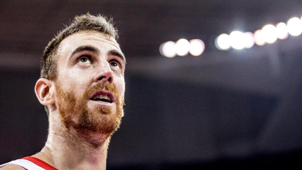 Victor Claver, durante el Mundial de China