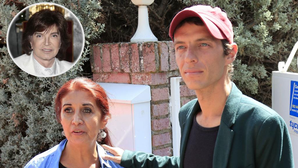 'Camilín' y su madre, Lourdes Ornelas, junto a Camilo Sesto en montaje JALEOS.