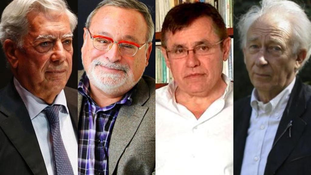 Mario Vargas Llosa, Fernando Savater, Félix Ovejero y Albert Boadella.