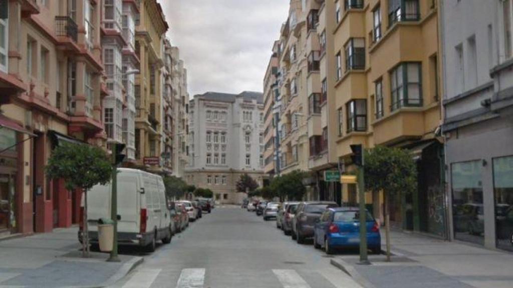 Vista de la calle Emilia Pardo Bazán (Google Maps)