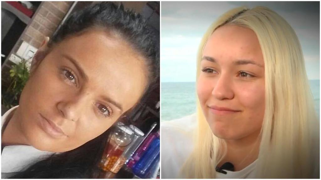 Dana, a la izquierda, desapareció hace tres meses. Ingrid, a la derecha, fue la última persona que vio a la joven.