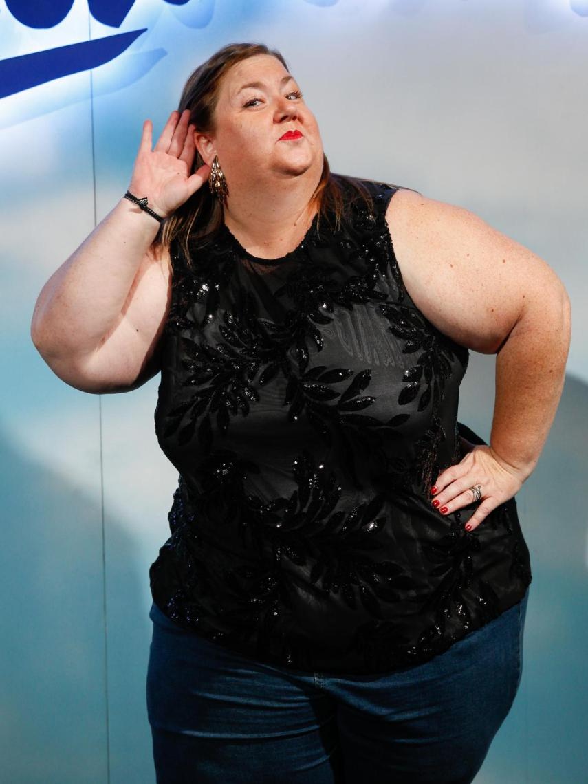 La actriz durante el photocall del estreno de 'La Llamada'.