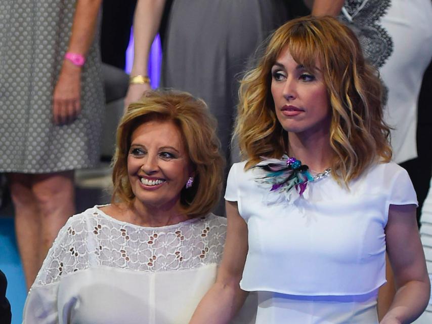 María Teresa Campos y Emma García en una imagen de archivo.