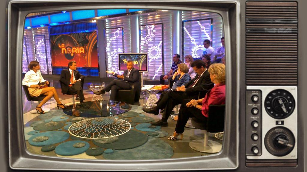 'La noria' duró en emisión cinco años en Telecinco.