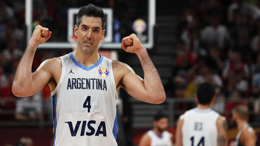 Luis Scola, durante el Mundial de China