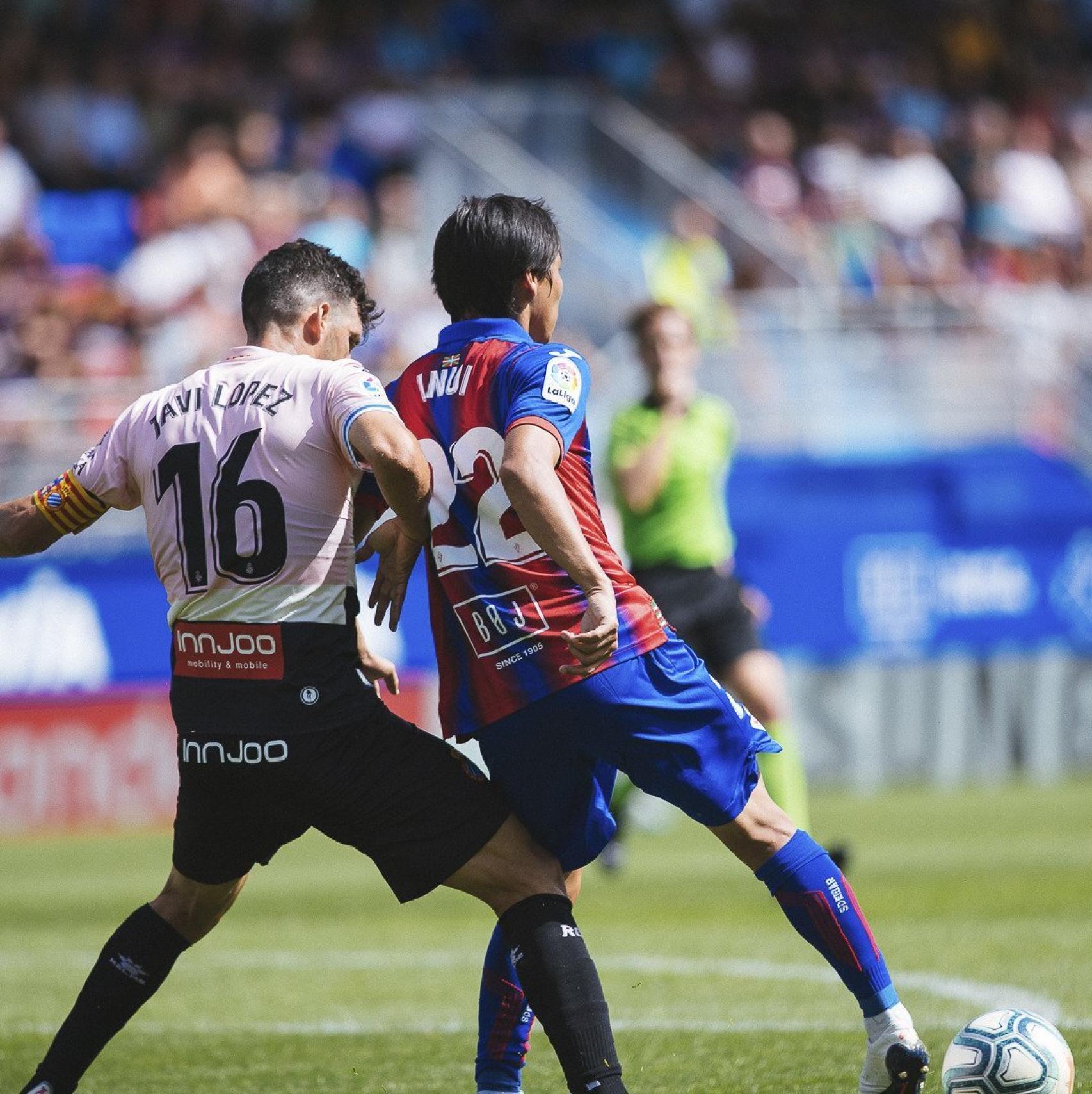Encuentro Eibar-Espanyol. Foto twitter (@SDEibar)