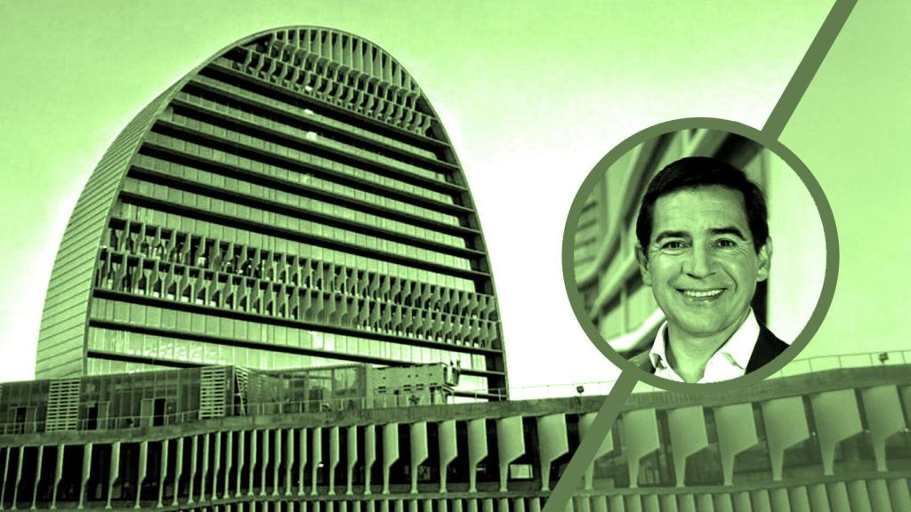 Sede de BBVA y su presidente, Carlos Torres.