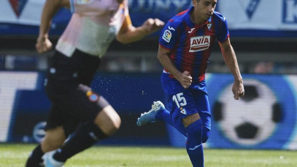 Encuentro entre el Eibar - Espanyol. Foto (@SDEibar)