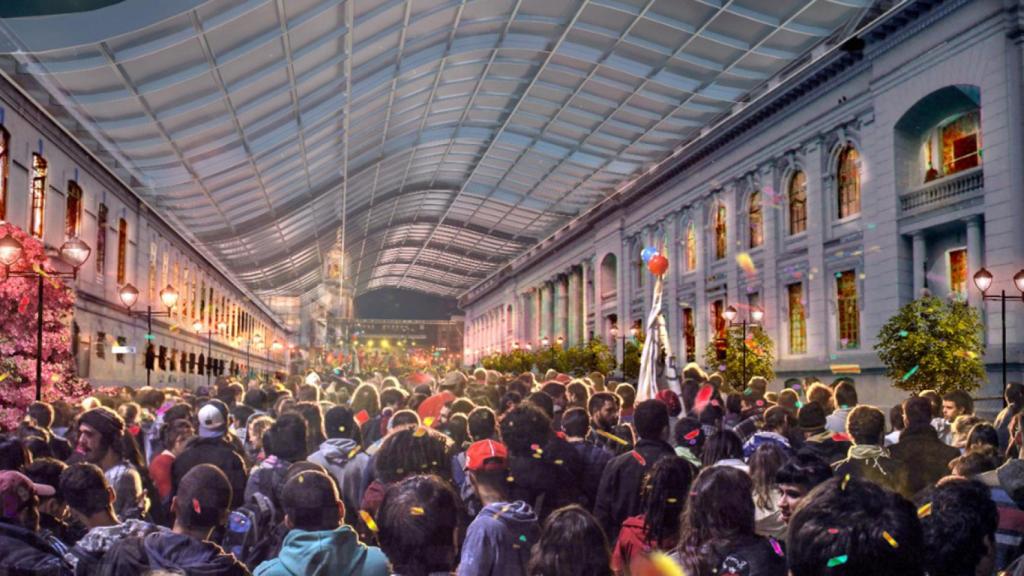 Una recreación del proyecto  Bronx Distrito Creativo.