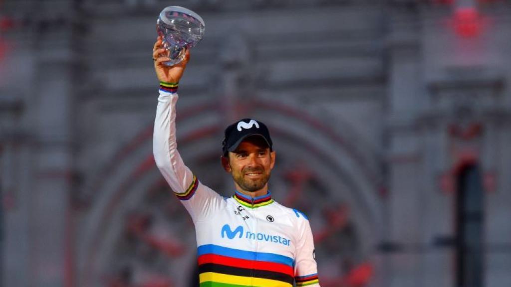 Alejandro Valverde. Foto Twitter (@alejanvalverde)