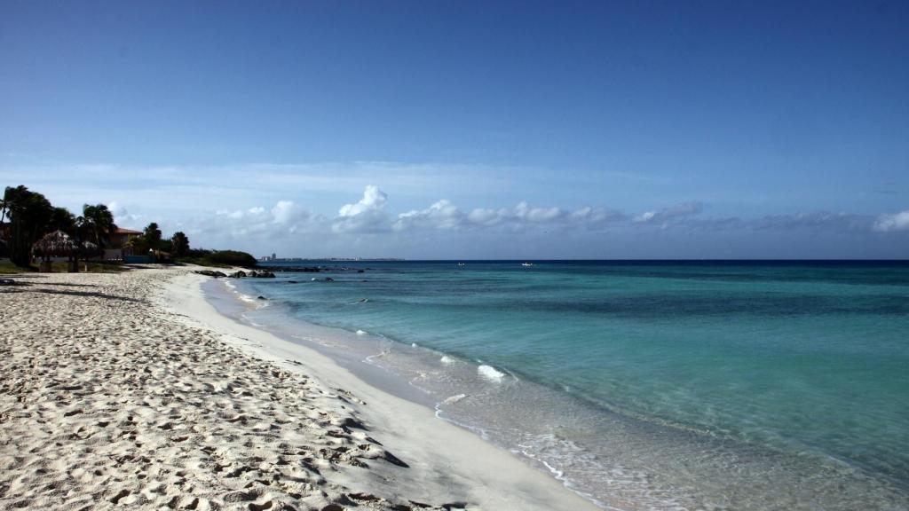 Eagle Beach es una de las playas más bonitas y cálidas del mundo.