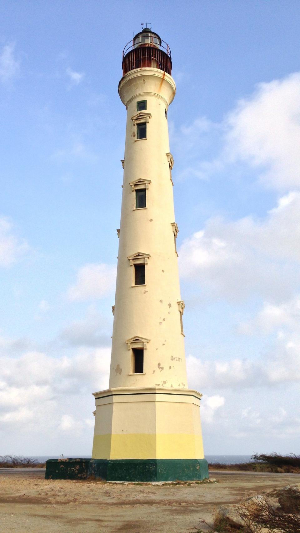 El Faro California debe su nombre al naufragio del célebre navío estadounidense en la costa de Aruba.