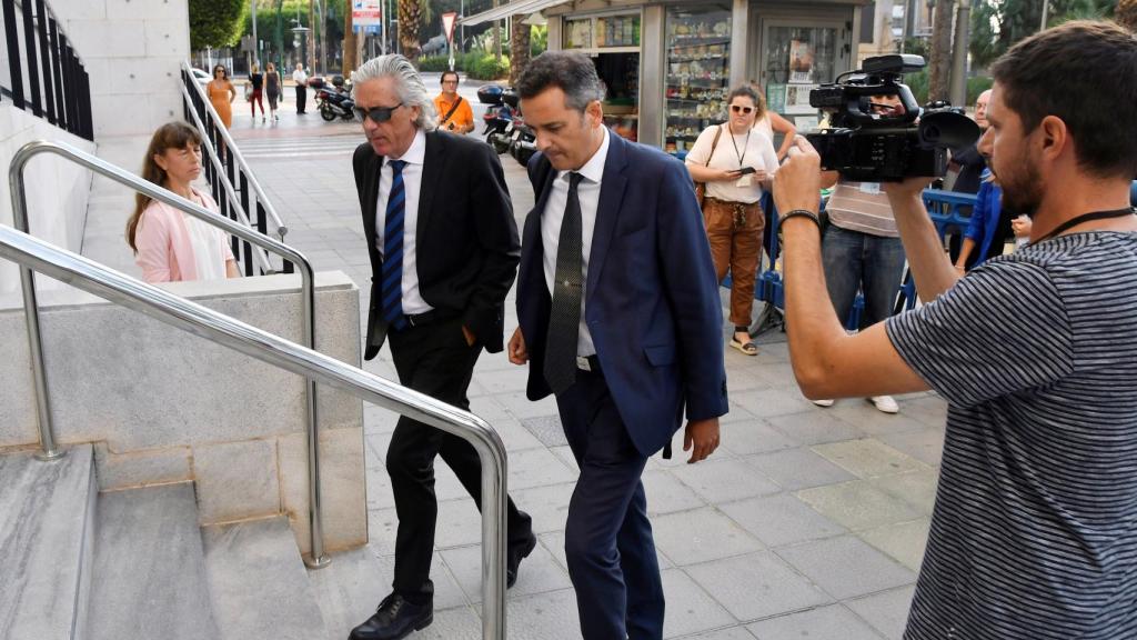 Francisco Torres y Miguel Ángel Torres, abogados de los padres del niño Gabriel Cruz.