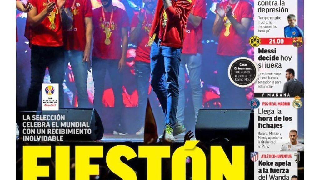 Portada MARCA (17/09/19)