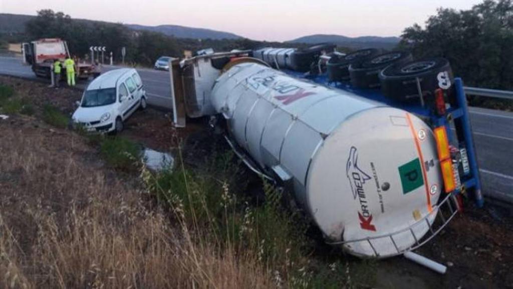Imagen de archivo de un accidente en la N-430