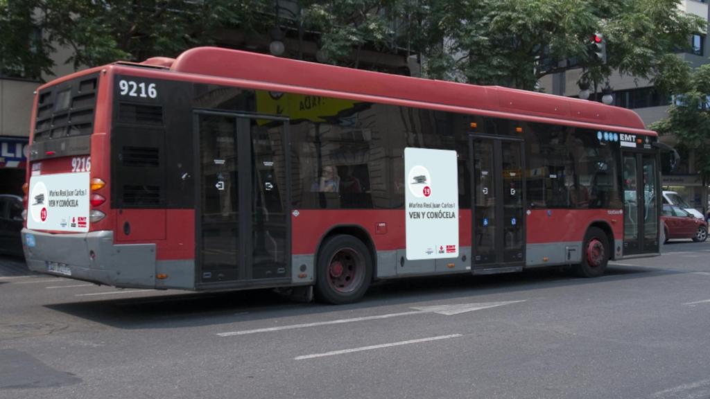 Un autobús de la EMT de Valencia.