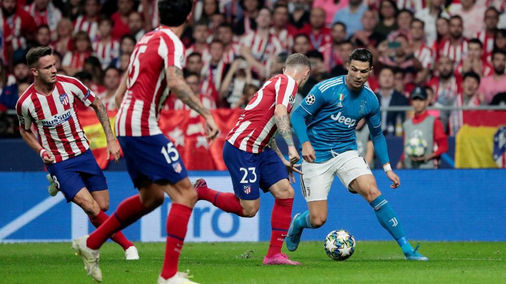 Cristiano Ronaldo, en un momento del partido