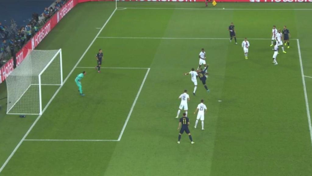 Gol anulado al Real Madrid por la posición de Lucas Vázquez