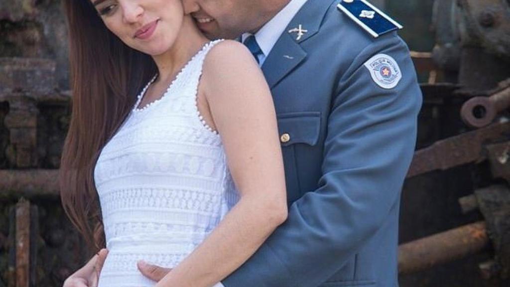 Jessica y Flavio, la pareja que iba a casarse en Sao Paulo (Brasil).