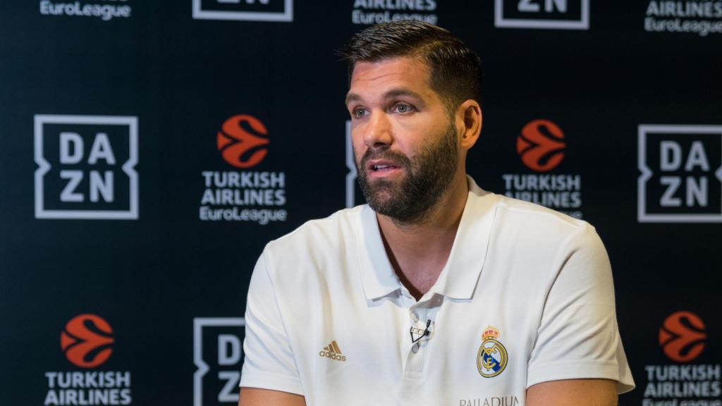 Felipe Reyes, entrevistado en DAZN