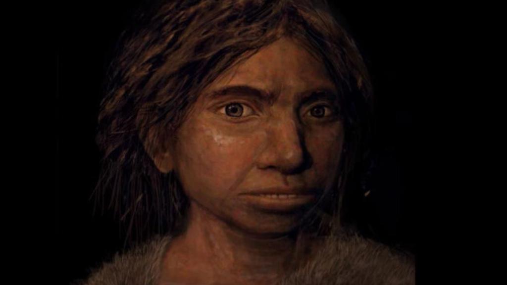 Reconstrucción del aspecto de una niña denisovana