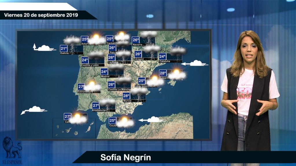 El tiempo: pronóstico para el viernes 20 de septiembre