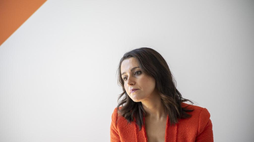 Inés Arrimadas, durante una entrevista con este diario.