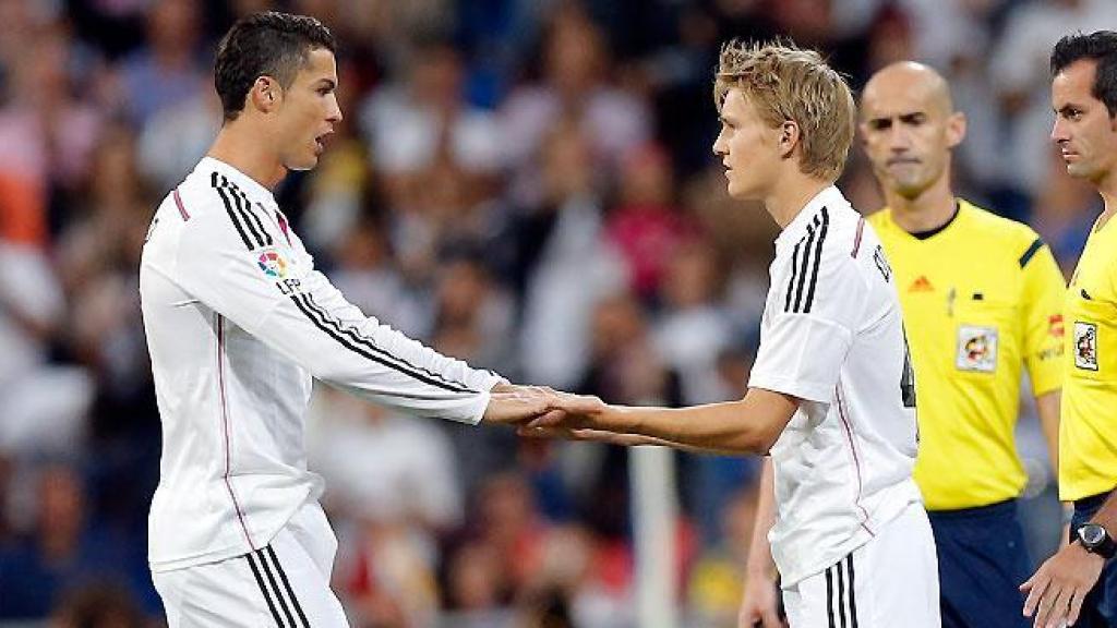Debut de Odegaard con el Real Madrid en 2015. Foto (realmadrid.com)