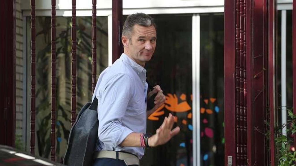 Iñaki Urdangarin, en el Hogar Don Orione.