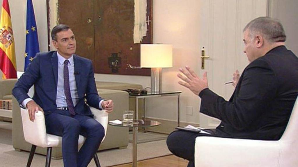 Pedro Sánchez, anoche en La Sexta