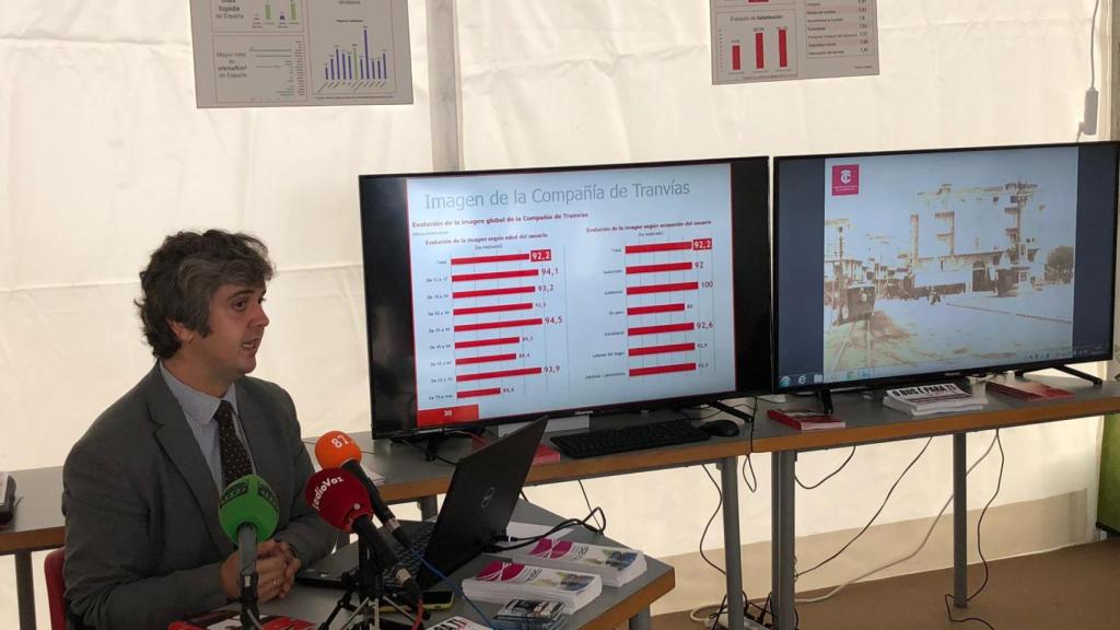 Ignacio Prada durante una comparecencia