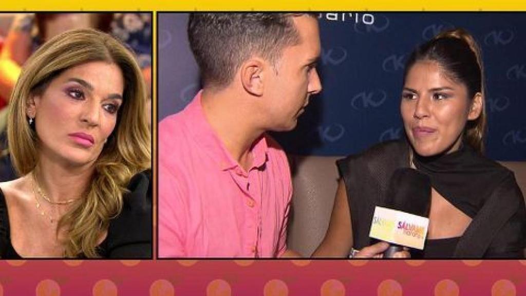 Raquel Bollo en 'Sálvame Diario'.