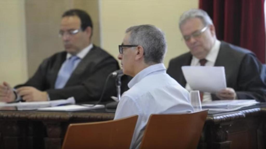 Jesús, en 2014, durante el juicio por el asesinato de su pareja Antonia. Quedó absuelto.