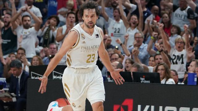 Sergio Llull, en la final de la Supercopa ACB entre Real Madrid y Barcelona. Foto: ACB Media