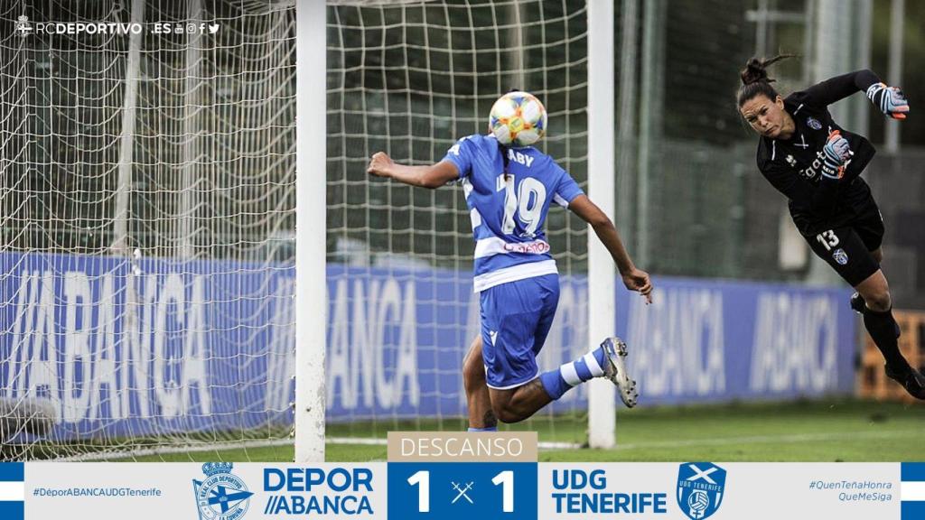 El Dépor femenino empata en Abegondo y siguen colíderes en Primera