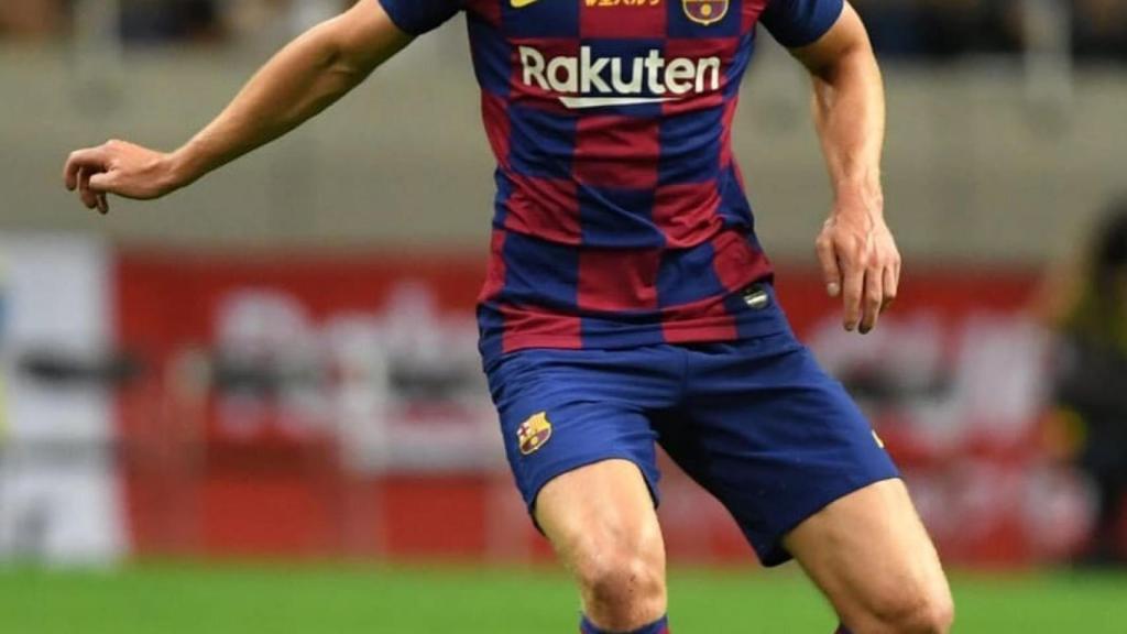 Frenkie de Jong, en un partido del Barcelona