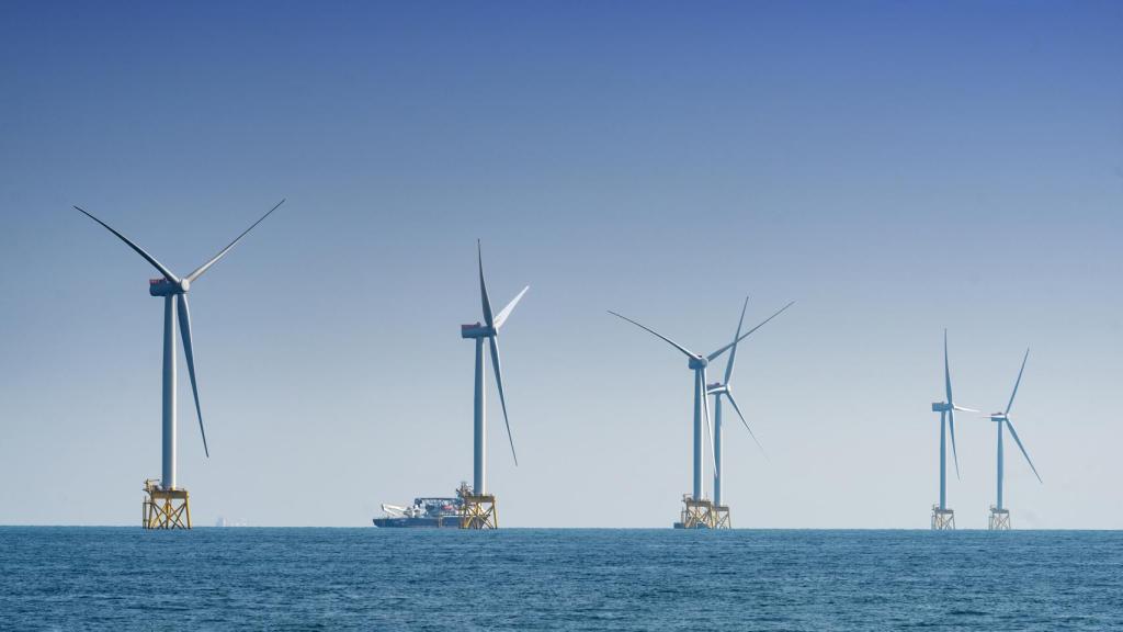 El parque eólico marino de Iberdrola en Reino Unido, East Anglia One.