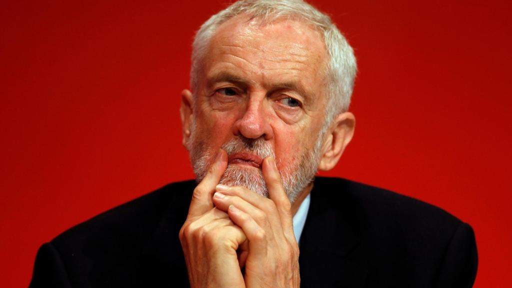 Jeremy Corbyn en el congreso anual del Partido Laborista.