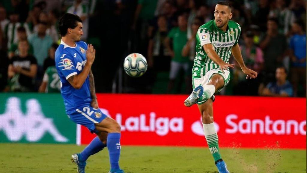 Partido Betis -Getafe. Foto Twitter (@RealBetis)
