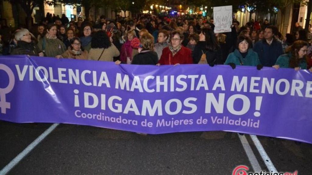 manifestacion contra violencia genero machista valladolid 2017 16