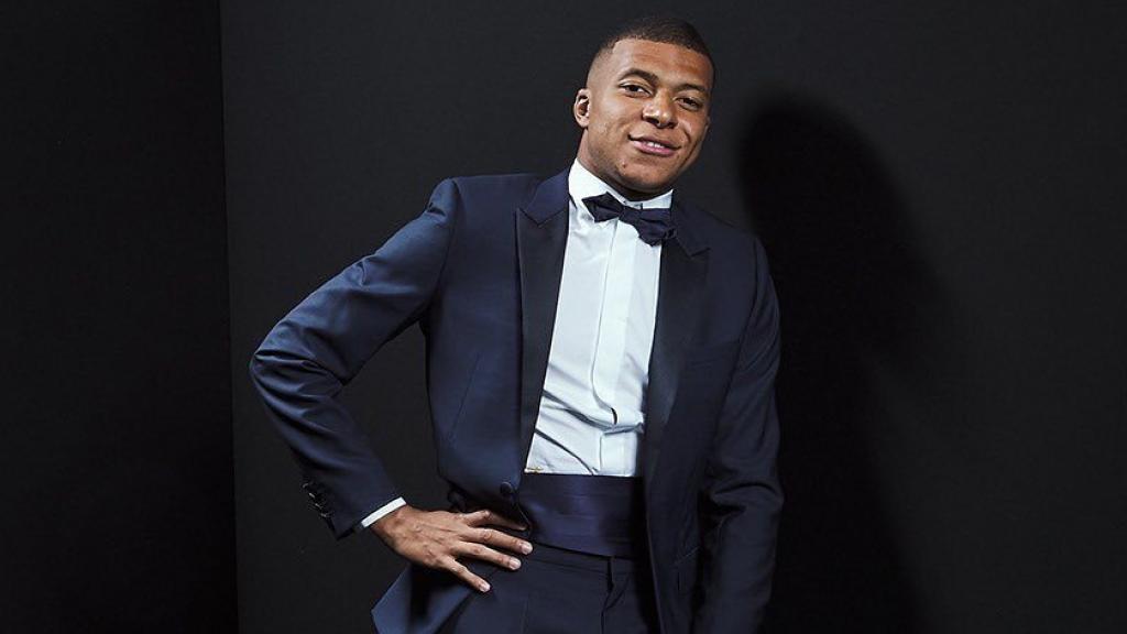 Kylian Mbappé, en los The Best 2019. Foto: Instagram (@k.mbappe)